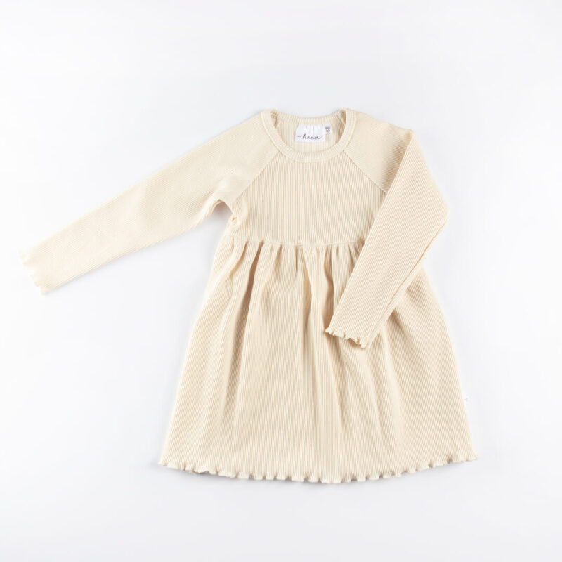 Lasten LEMPI meko, värivaihtoehto Vanilja, pitkähihainen