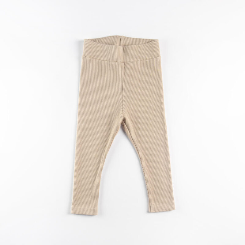 Lasten leggins-tyyliset housut, värivaihtoehto Pellava