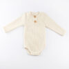 Vauvan body, värivaihtoehto Vanilja