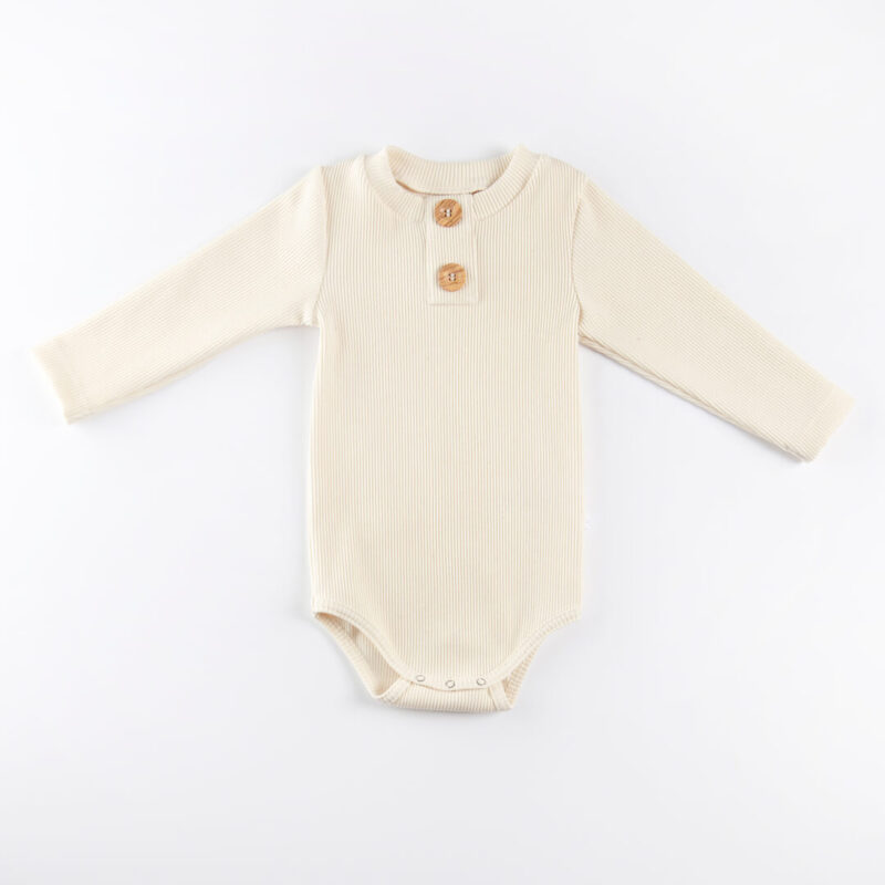 Vauvan body, värivaihtoehto Vanilja